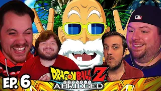 Reacting to DBZ Abridged Episode 6 Without Watching Dragon Ball Z