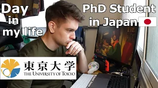 Day in my life as a PhD student in Japan (remote)