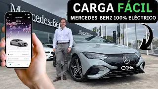 ¿CÓMO usar Mercedes me Charge? 😲 Carga Fácil  ✅ Coche Eléctrico