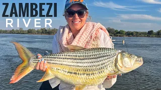 Mega Tiger fish on the Zambezi + Chessa and Bream fishing!