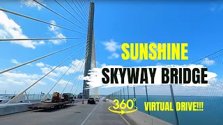 Sunshine Skyway Bridge Drive Like You Have Never Seen It 😍