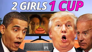The Presidents React to 2 Girls 1 Cup!