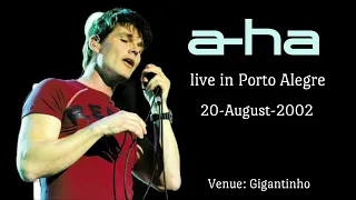 A-ha live in Porto Alegre, Brazil (20-August-2002)