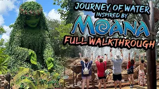 Full POV Attraction Walkthrough of Journey of Water, Inspired by Moana at EPCOT