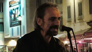 Knockin' on Heaven's Door, Bob Dylan tribute, Campo dei Fiori before Coronavirus, Rome, Italy