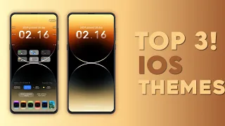 Top 3 iOS Themes For MIUI 14 | New Customize Themes | iOS Themes Any Xiaomi Redmi Poco Device