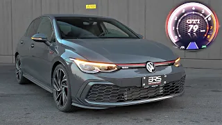 2021 VW Golf 8 GTI DSG Stock Exhaust Sounds with Burbles | OnBoard, Exhaust, Accelerations & More!