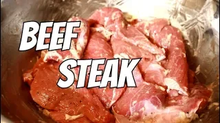 Garlic Steak - How to prepare your steak before cooking it | Chef Ricardo Cooking