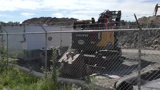 Construction of the new LCTA hub at the site of the old Murray Complex, Wilkes-Barre, PA - part 1