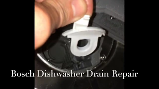 Bosch⚙️ Dishwasher Not Draining💦 DIY - Quick and Easy Fix - No Parts Needed