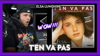 First Time Reaction Elsa Lunghini T'en va pas (SUCH A YOUNG VOICE!)  | Dereck Reacts