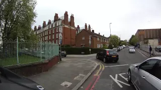 Female cyclist attacked on London street