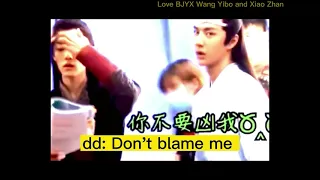 Tidbits: You can only see dd being like this in front of gg. #yizhan