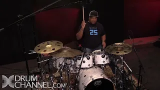 Raul Pineda drum solo at the Drum channel.