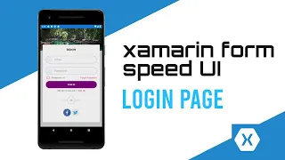 Xamarin Forms - Speed UI Login Page