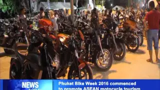 Phuket Bike Week 2016 commenced to promote ASEAN motorcycle tourism