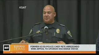 Former UCISD Police Chief Pete Arredondo wins appeal to upgrade discharge status