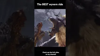 The BEST wyvern ride in #monsterhunter #shorts