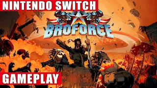 Broforce Nintendo Switch Gameplay