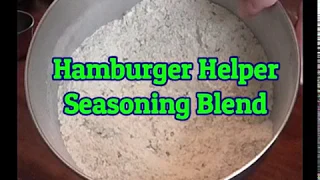 Hamburger Helper Seasoning Blend