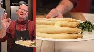 Frischer Spargel einfach kochen - Klassisch als Beilage nach altem Rezept