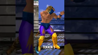King Tekken 1 to Tekken 8 Comparison
