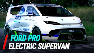 Ford Pro Electric SuperVan Is The Fastest Transit Ever