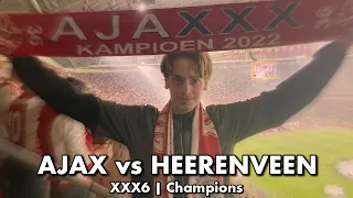 Ajax vs Heerenveen l Dutch Champions XXX6 l Matchday Vlog