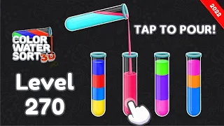 Color Water Sort Puzzle: Liquid Sort It 3D - Level - 270 | Hire Games