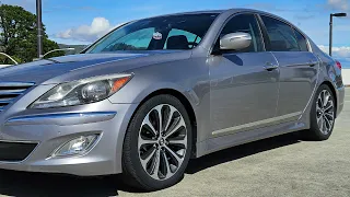 2013 Hyundai Genesis R-spec chrome delete