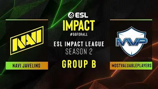 NAVI Javelins vs MostValuablePlayers - Map 1 - [Dust2] - ESL Impact League S2 - Group B - EU