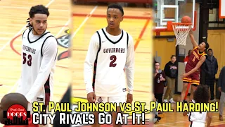 St. Paul Rivalry Game Brought The City Out! Johnson Takes On Harding!