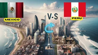 Ciudad de México VS Lima Peru''Metropolis Modernas de Latam''