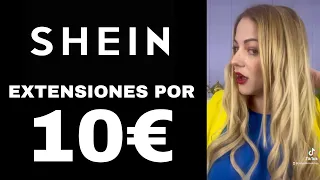Melena por 10€ | Extensiones #shein