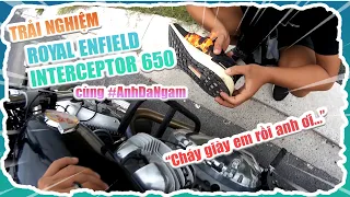 Trải nghiệm Royal Enfield Interceptor 650 cùng Anh Da Ngâm | Review | Teddy C