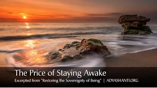 Adyashanti - The Price of Staying Awake