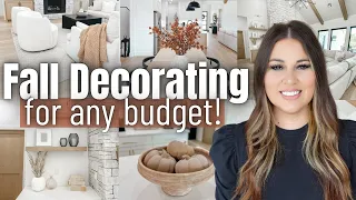 2023 FALL DECORATING On Any BUDGET | DIY Fall TERRACOTTA PUMPKIN Decor | 2023 FALL DECORATE WITH ME