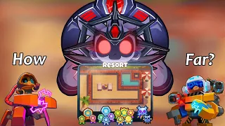 How Far Can You Get on Resort? (BTD6)