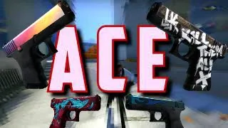 КАК ВСЕ ВРЕМЯ УБИВАТЬ С GLOCK-18 B CS:GO??? ЛЕГКАЯ СТРЕЛЬБА!!! FRAGMOVIE#1