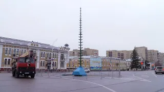 Почему разобрали елку, установленную на площади Ленина в Тамбове