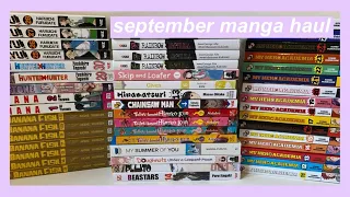 collective manga haul & unboxing - september 2021