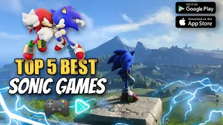 Top 5 Best Sonic Games For Android 2022 | High Graphic Sonic Games | (Online/Offline)
