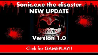 Sonic.exe - the disaster - V1.0 new update GAMEPLAY | ROBLOX