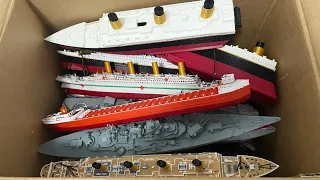 All Ships in the Box, Titanic, Britannic, Edmund Fitzgerald, USS the Sullivans sinking and Review.