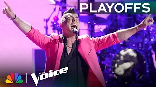 Bryan Olesen Has CHARISMA and It Shows with His Performance of "Africa" | The Voice Playoffs | NBC