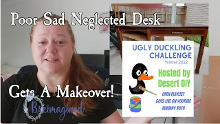 From Ugly Duckling to Unique Desk - check out the transformation!