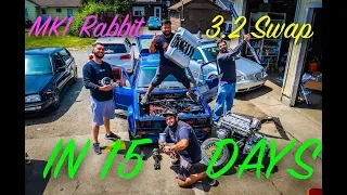 Mk1 Rabbit R32 Swap * 15 Day Challenge * Pt.1