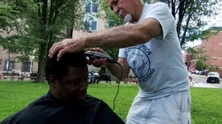 On the Road: Haircuts for the homeless