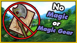 Can I Beat Oblivion with no Magic or Magic Equipment? 🔴 MDB's Elder Scrolls Challenges