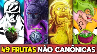 TODAS AS 49 AKUMA NO MI NÃO CANÔNICAS QUE EXISTEM EM ONE PIECE